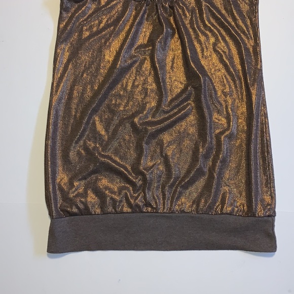 Grip Vintage Metallic Copper Racer Back Top - Women’s Size XS - Picture 5 of 8